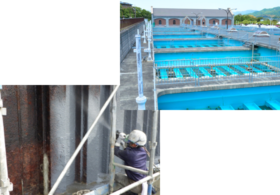 大和の防食被覆工事