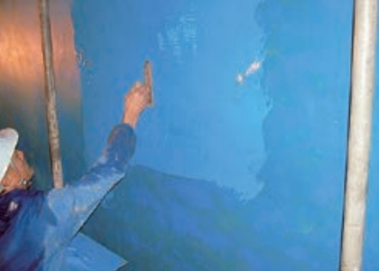 国内で唯一の水性ポリエチレン系防食防水材